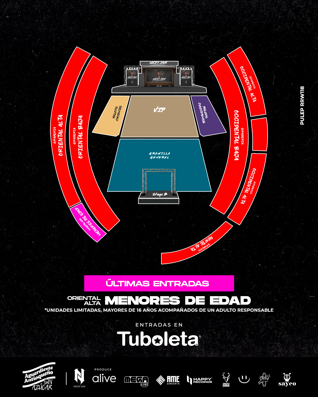 Plano del venue